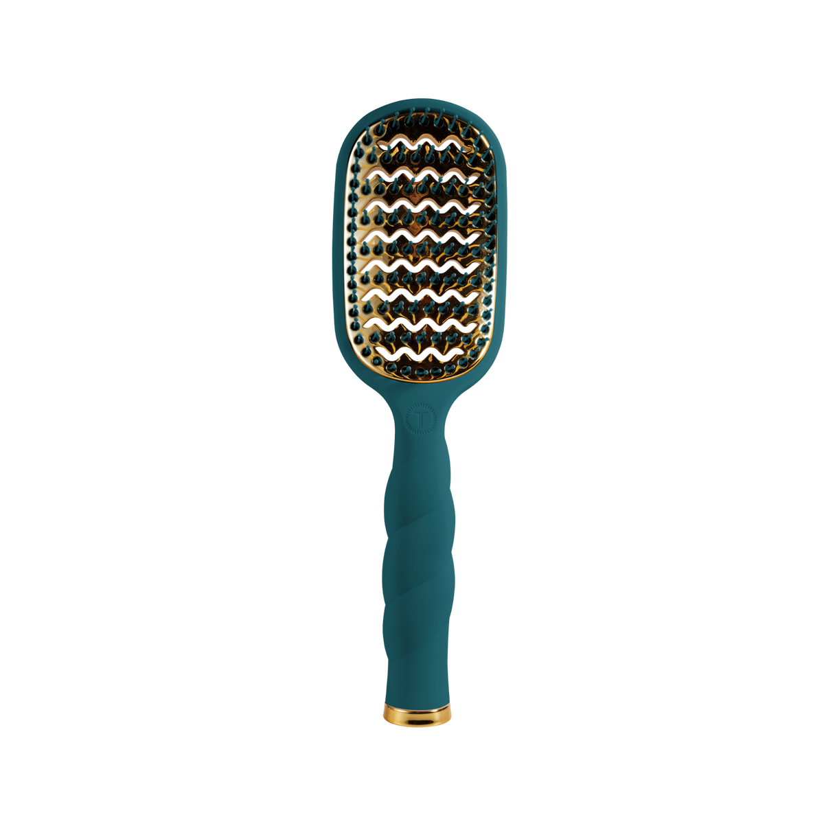 Vented Hair Brush - Teal With It