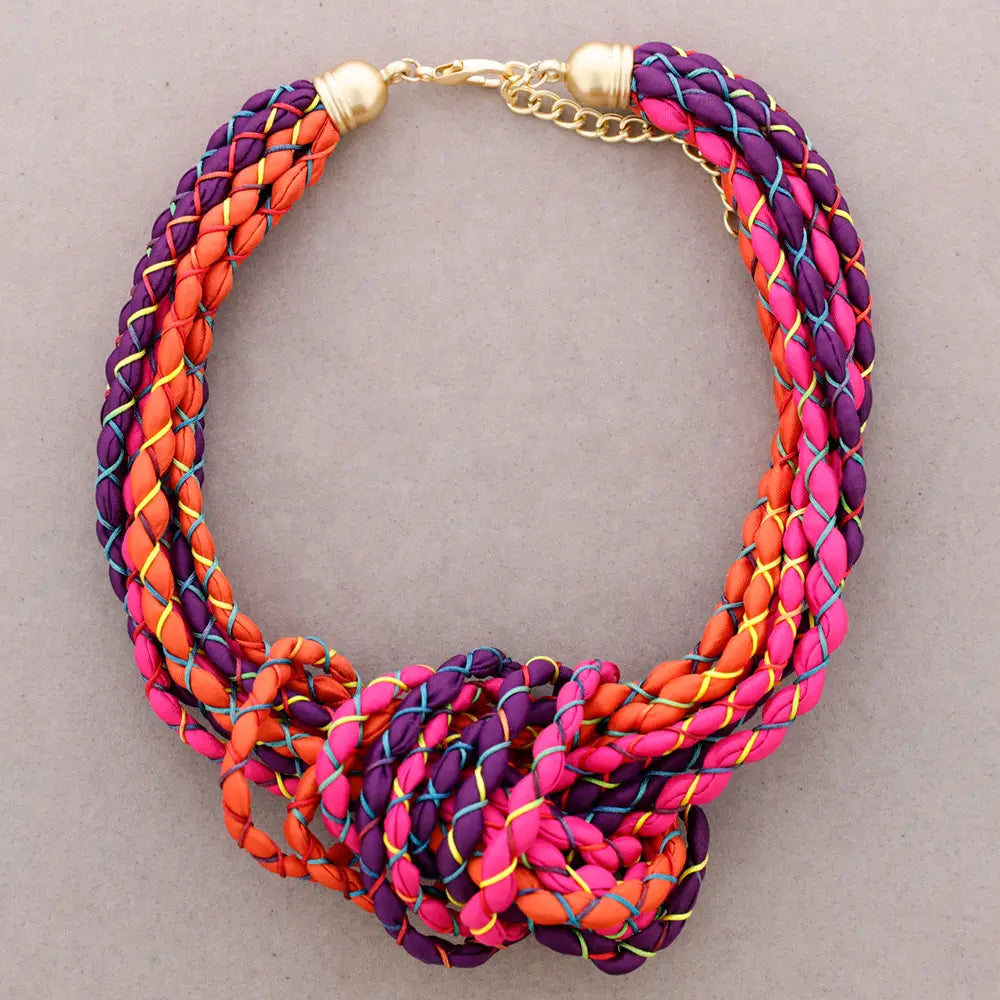 Satin Knot Necklace