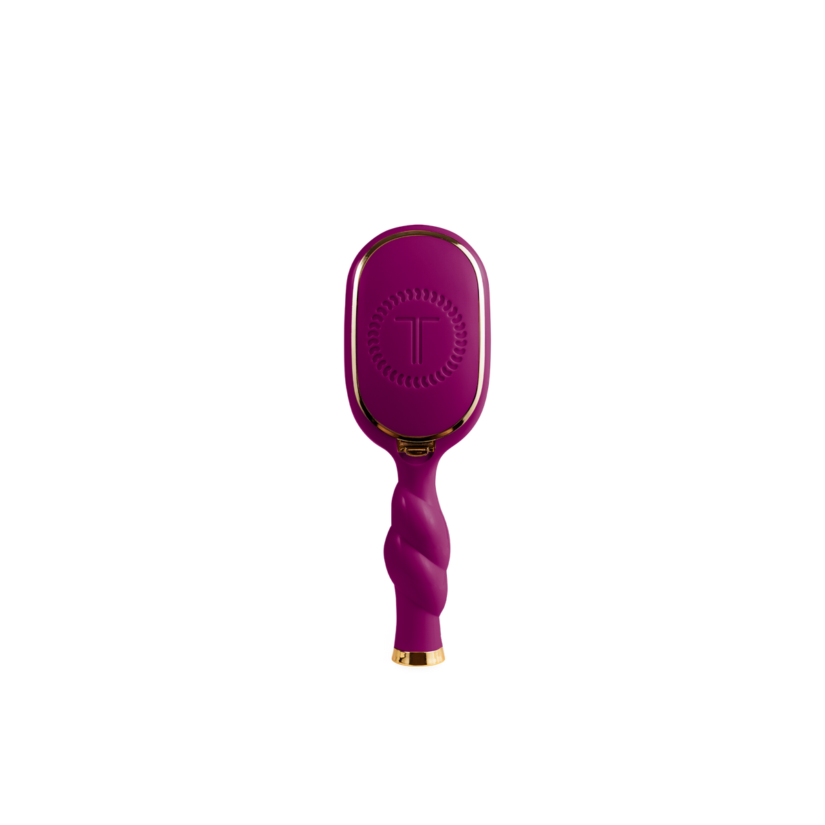 Mini Boar Bristle Hair Brush - Mulberry