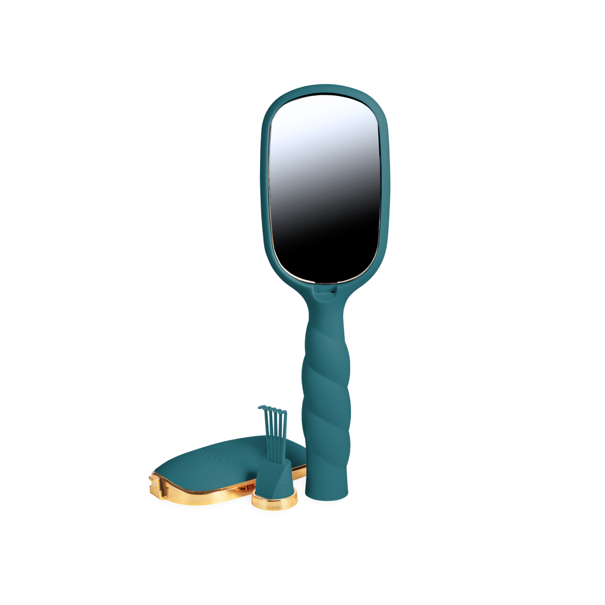Detangler Hair Brush for Fine Hair - Teal With It