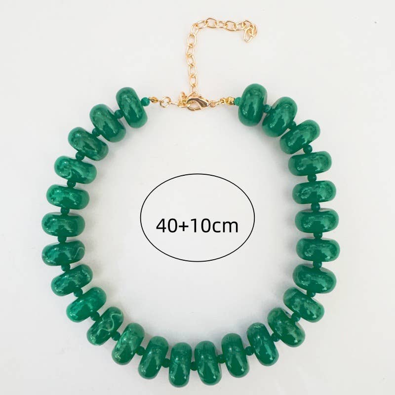 Beaded Statement Necklace