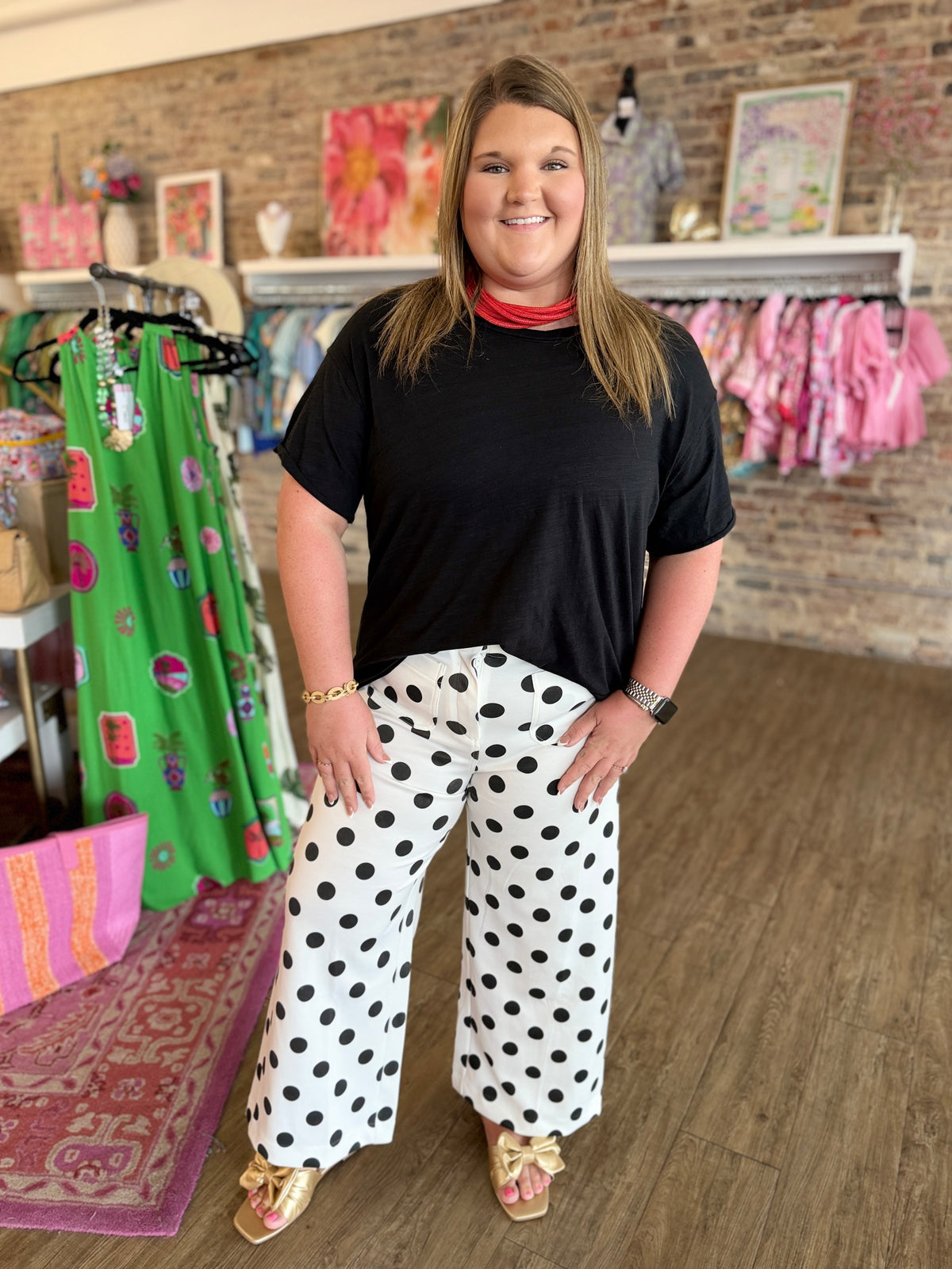Polka Dot Pants