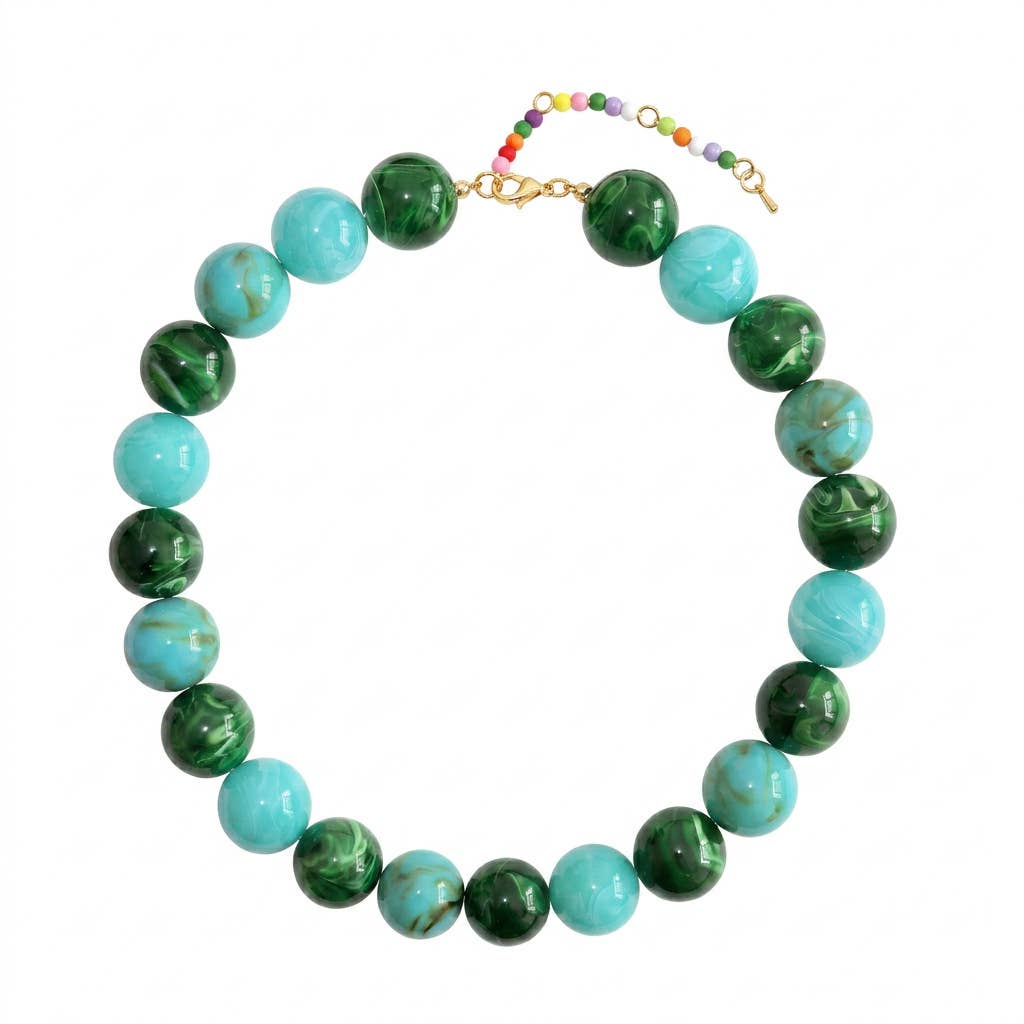 Oversized Beaded Necklace