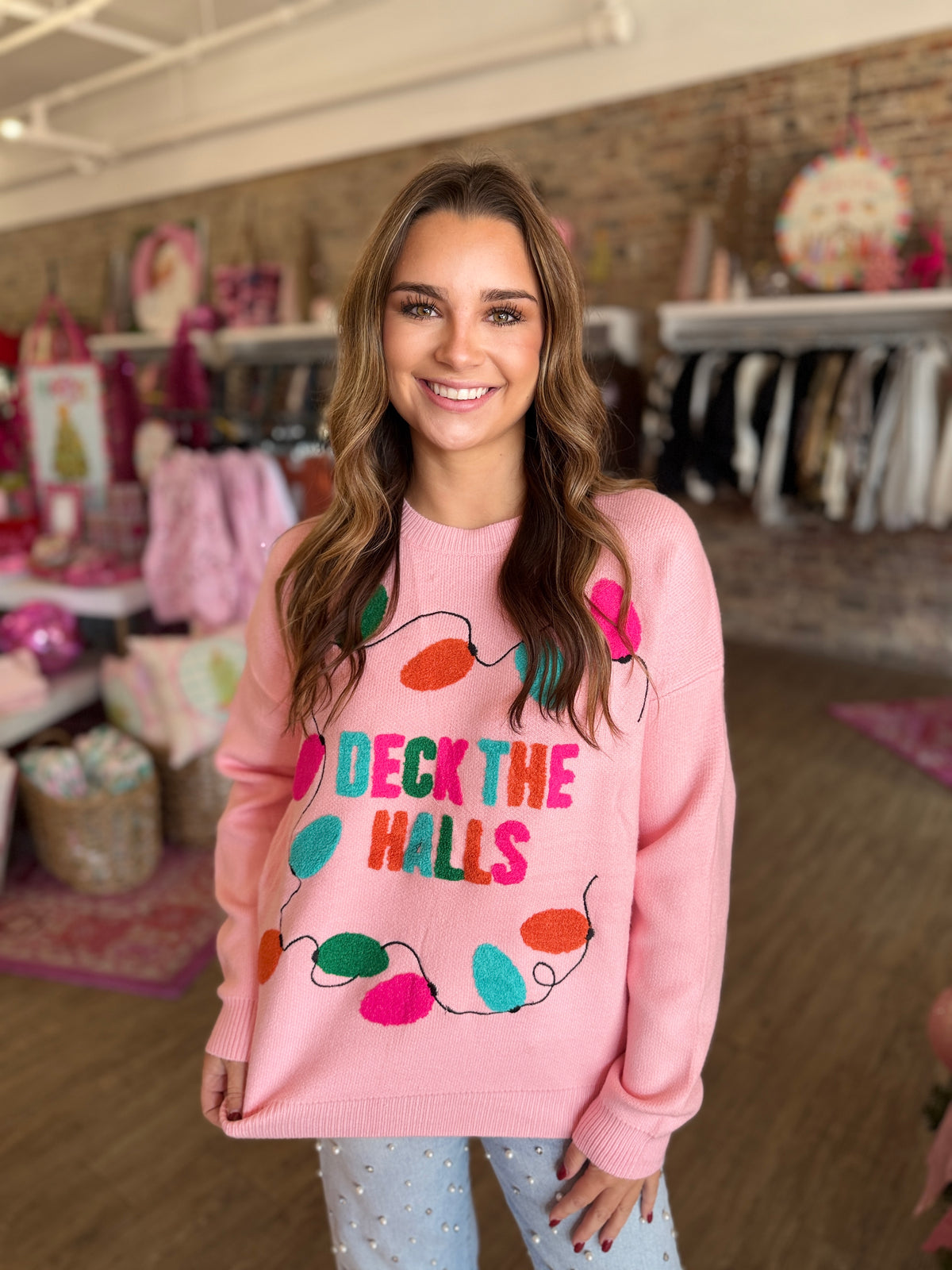 Deck The Halls Sweater Top