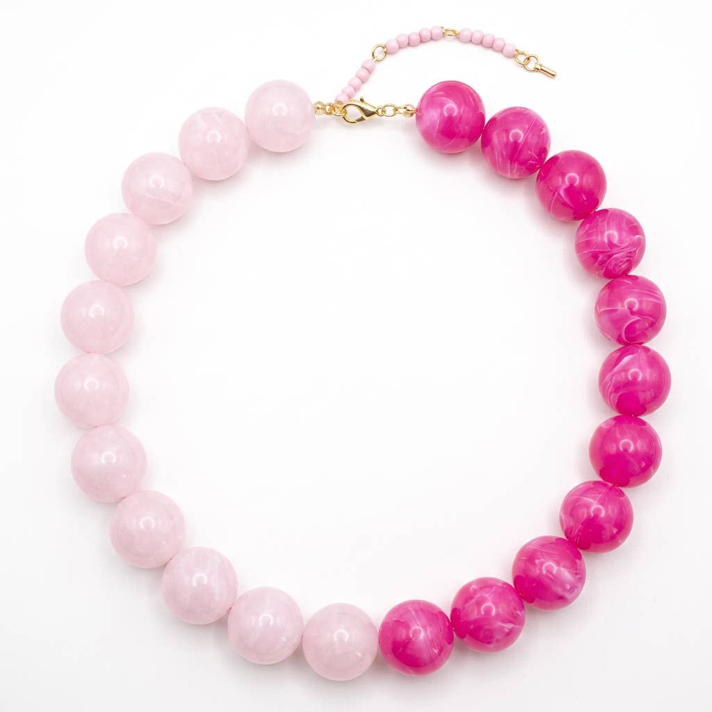 Oversized Beaded Necklace