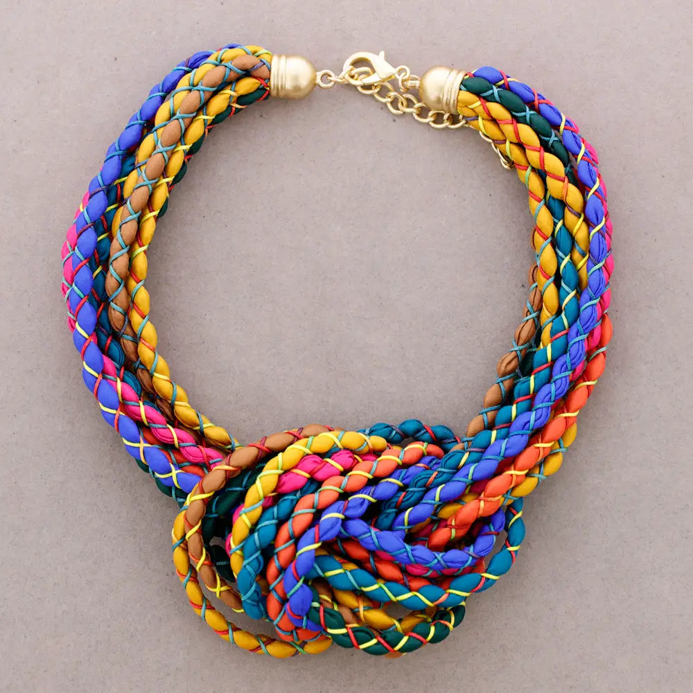 Satin Knot Necklace
