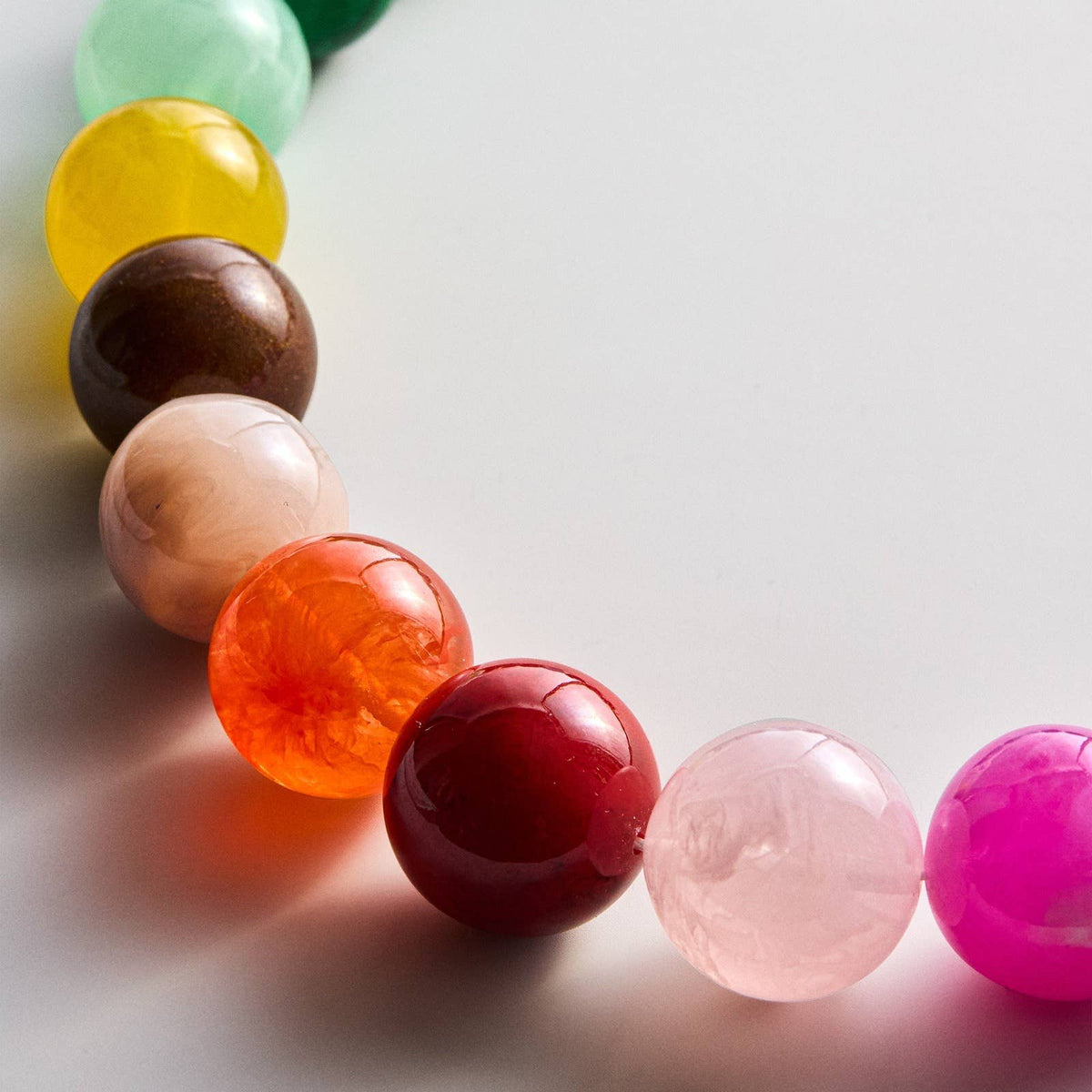 Oversized Beaded Necklace