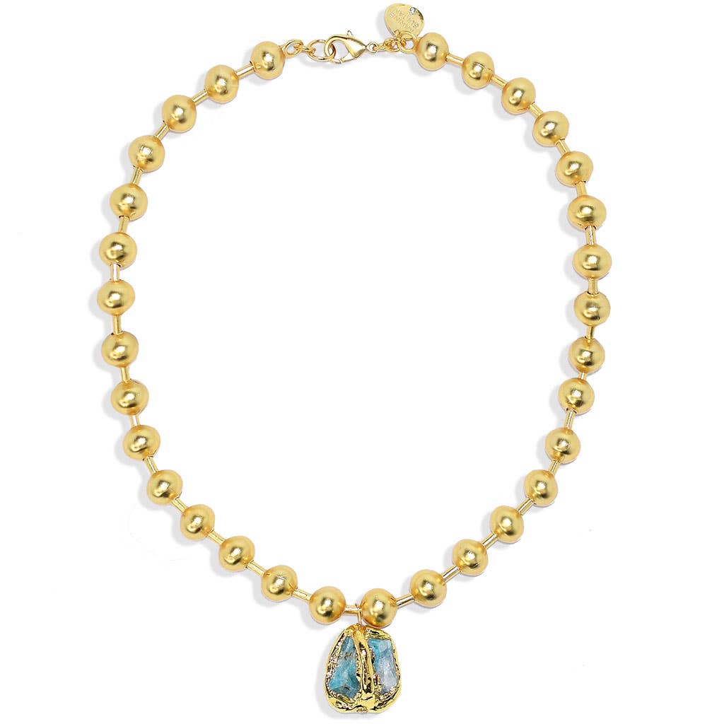 Amazonite Pendant Necklace
