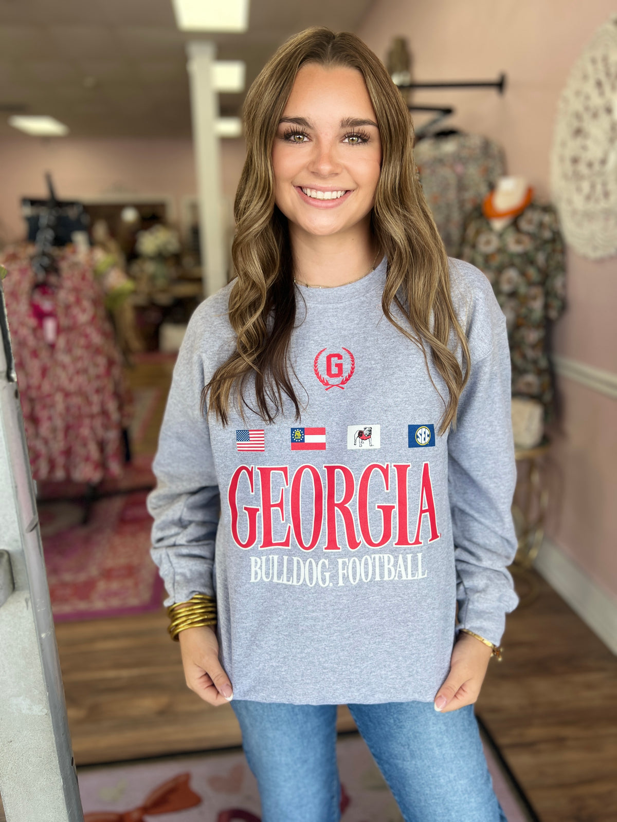 Georgia Flag Sweatshirt