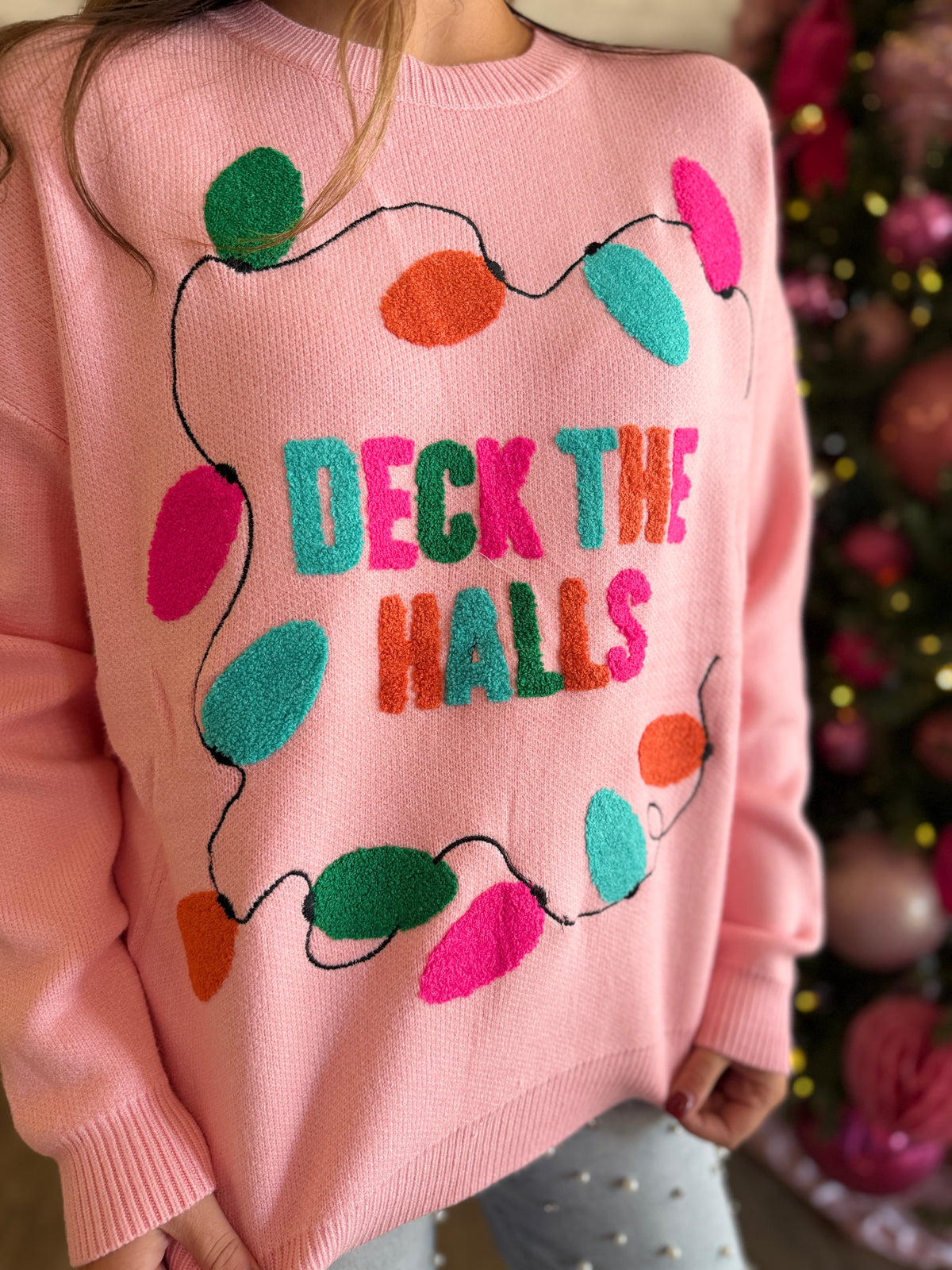 Deck The Halls Sweater Top