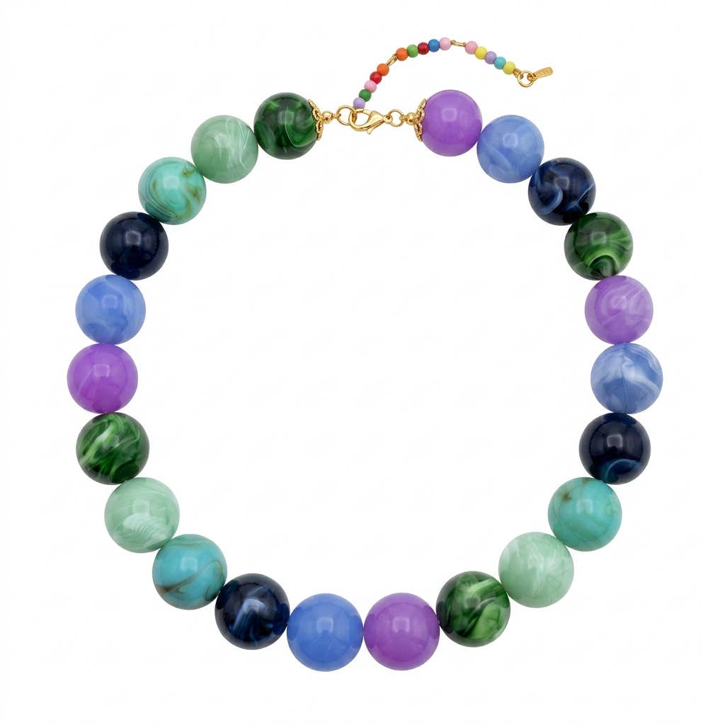 Oversized Beaded Necklace