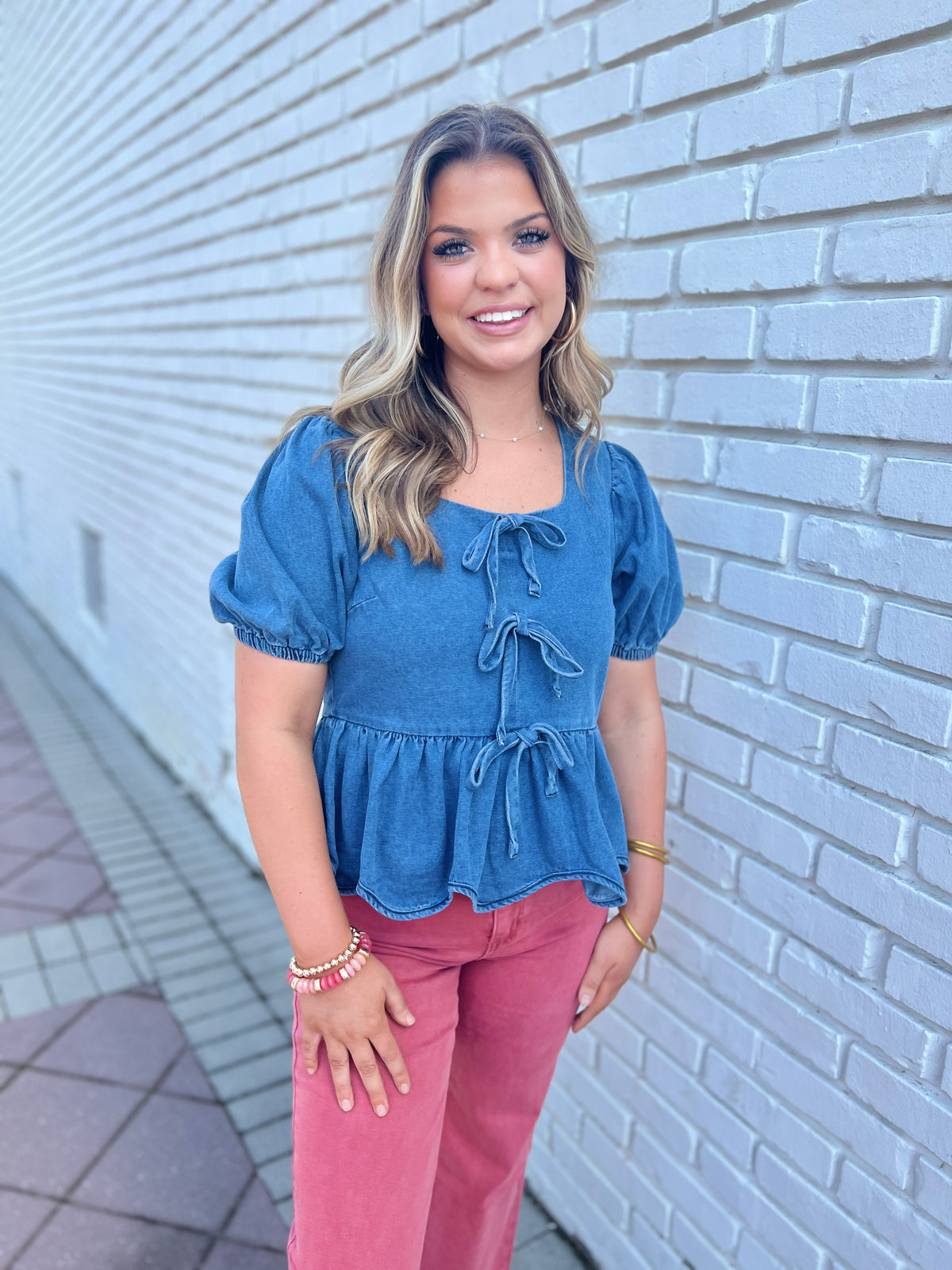 Denim Top