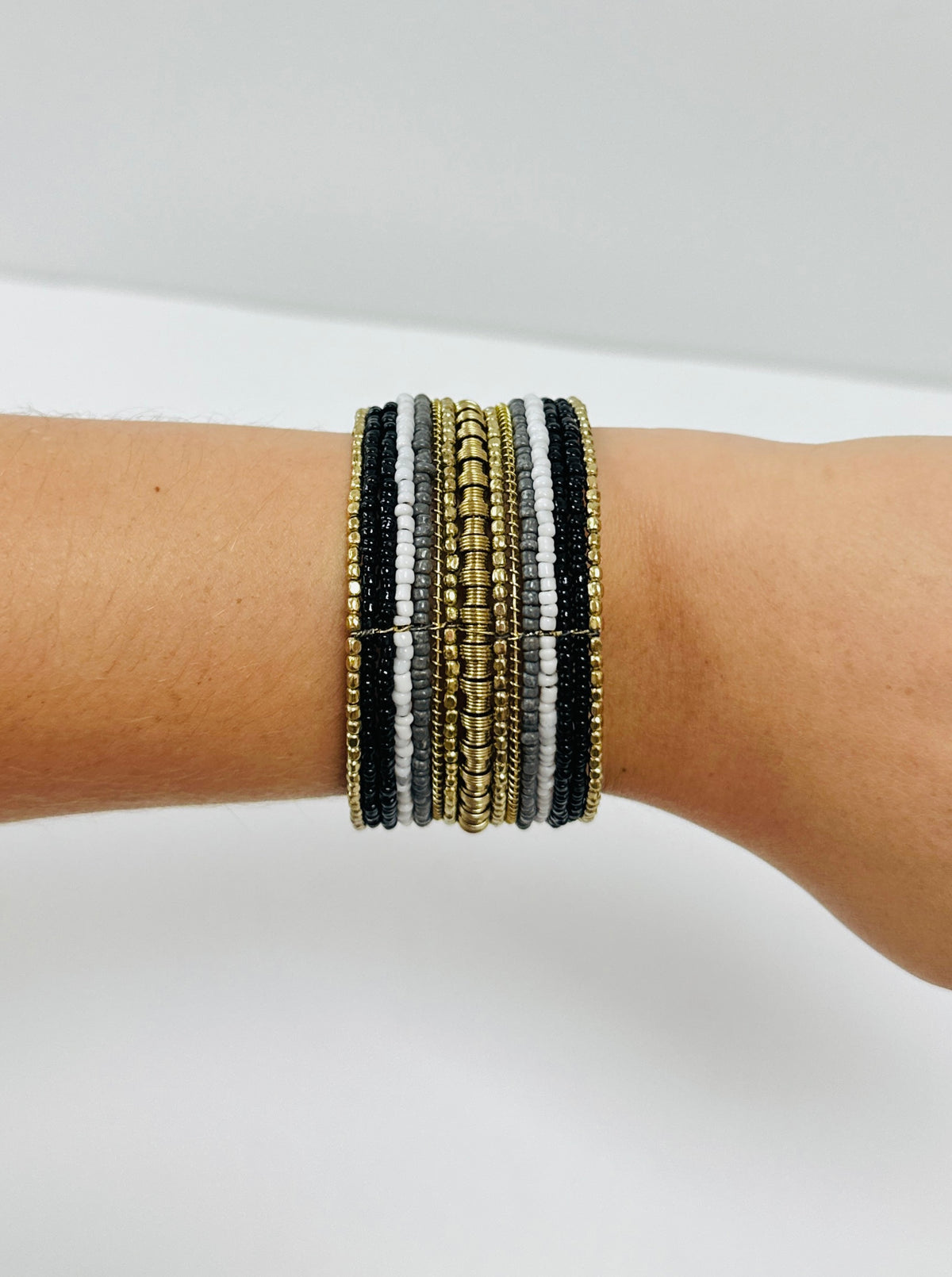 Black & Gold Bangle