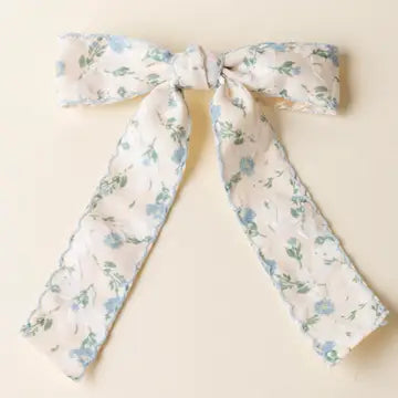 Floral Hair Bow