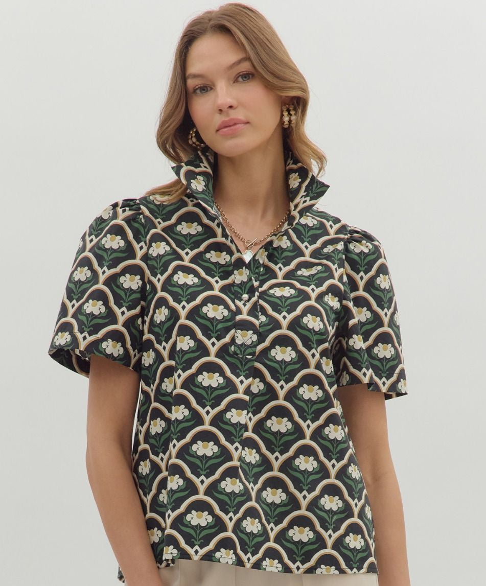 Victoria Top- Black